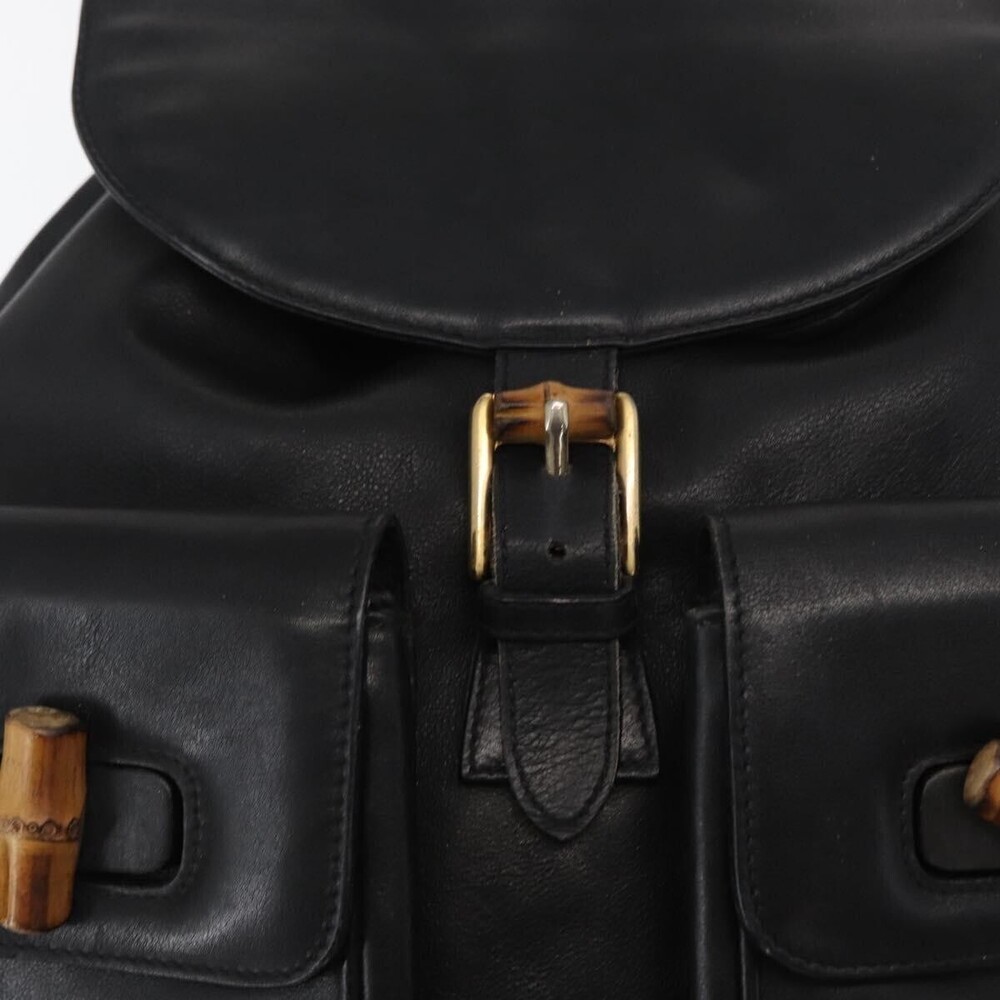 Gucci Vintage Bamboo Leather - Picture 12 of 16